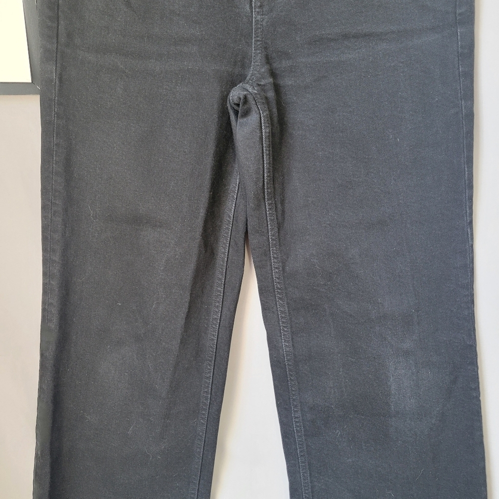 Everlane The Wide Leg Denim Jeans 28 Ankle - Picture 7 of 16